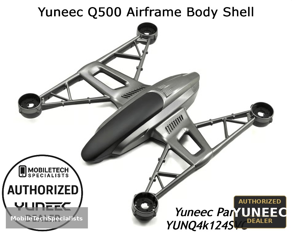 Yuneec Q500 4K airframe body shell YUNQ4K124SVC top and bottom covers