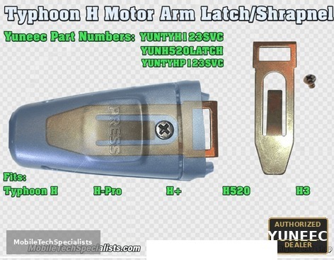 Yuneec Typhoon H Motor Arm Latch
