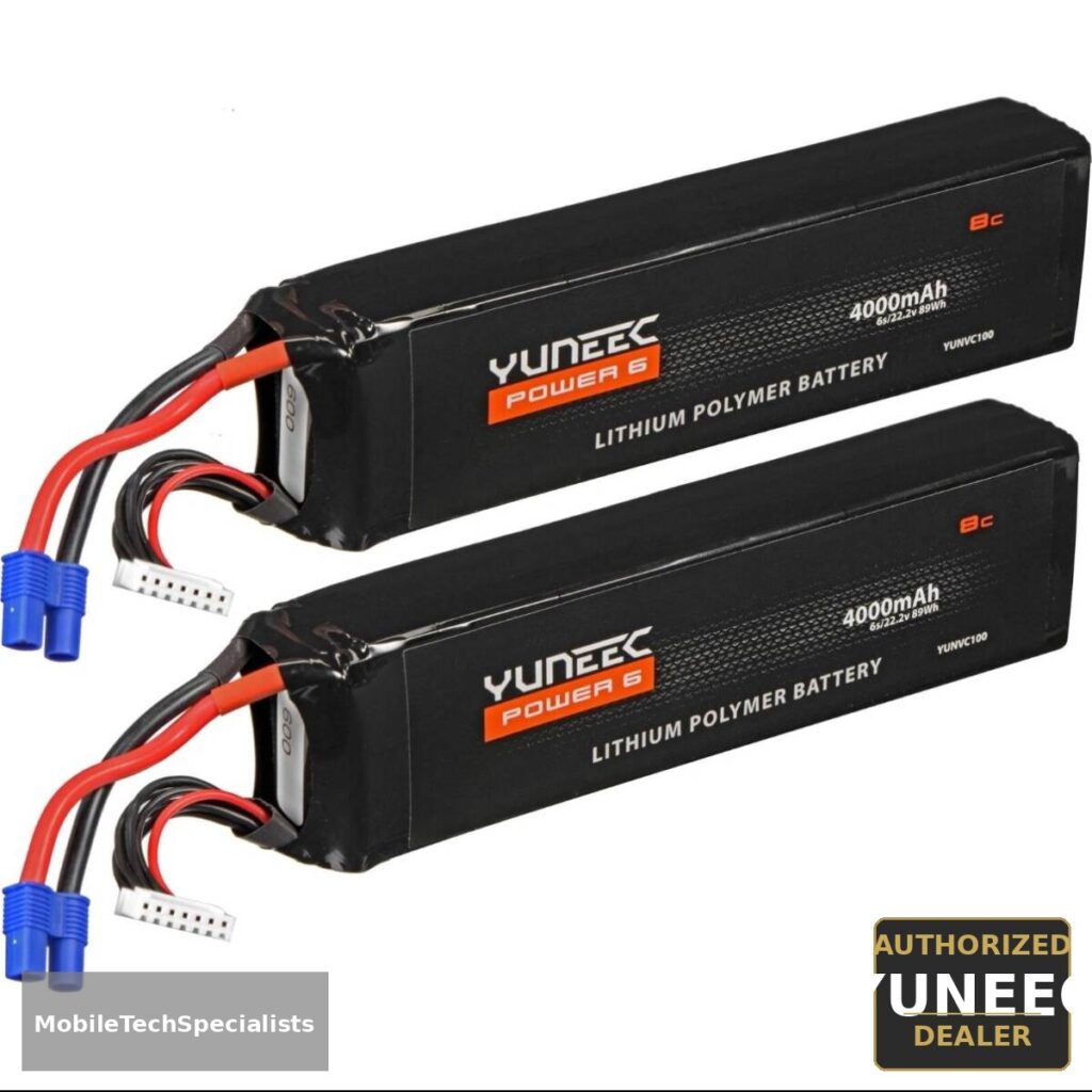 Yuneec H920 Power 6 LiPo battery 6S 22.2V OEM genuine 2-pack