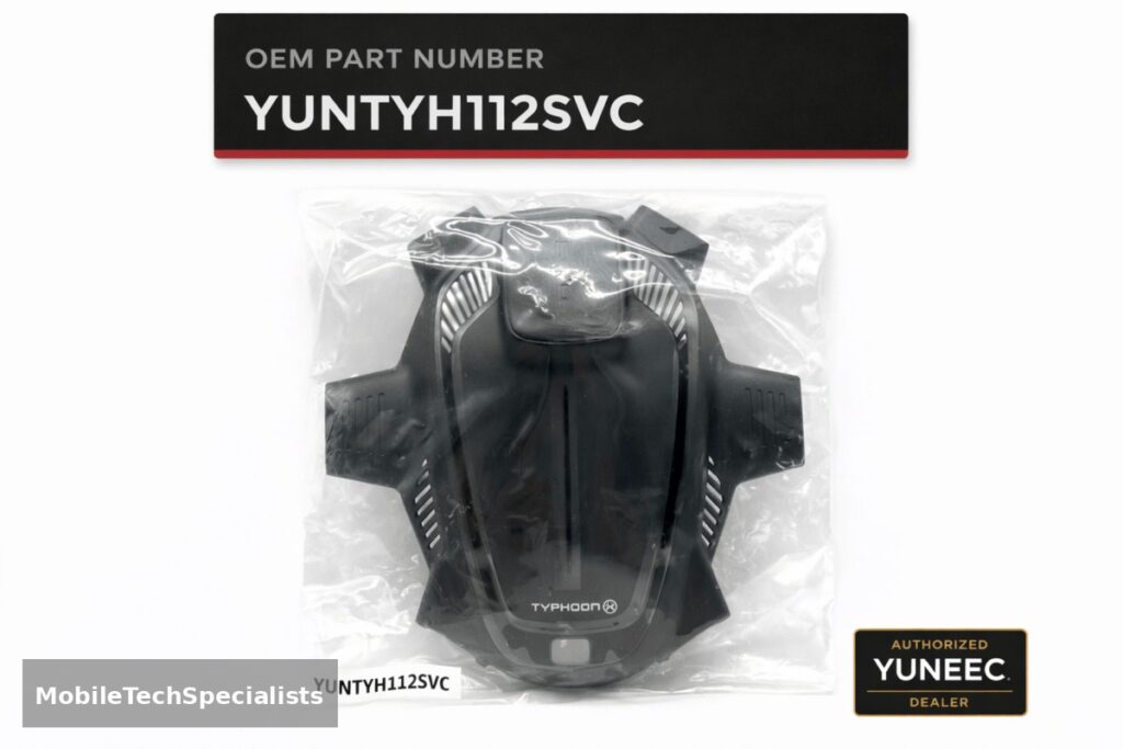 Yuneec Typhoon H upper body cover YUNTYH112SVC with GPS module pre installed OEM replacement shell
