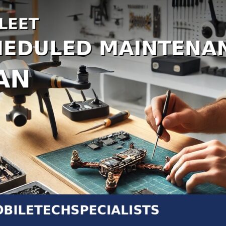 DJI fleet scheduled maintenance plan