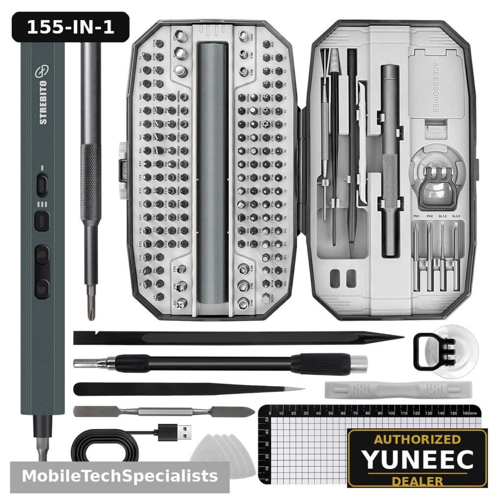 Electric Precision Screwdriver Set, 155-in-1