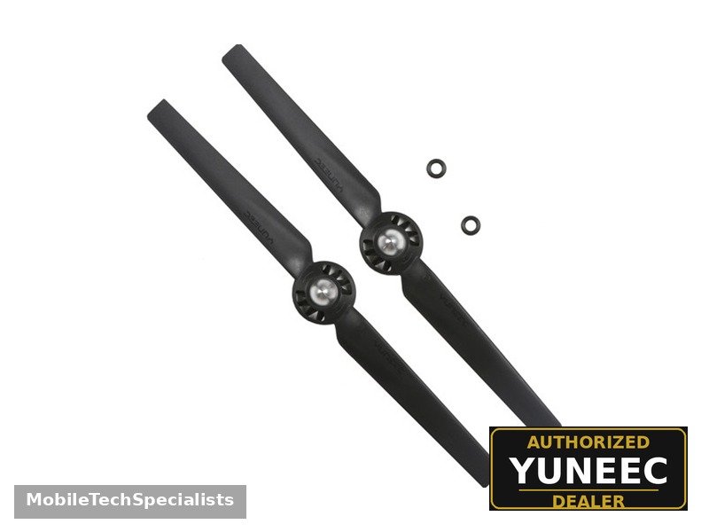 Q500 Propeller Set B (OEM) YUNQ4K115B — two OEM Yuneec counter-clockwise propellers with o-rings