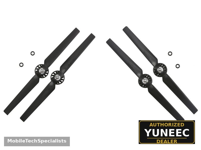 Q500 4K Propeller Set (OEM) YUNQ4K115 — four OEM Yuneec propellers, 2 clockwise and 2 counter-clockwise