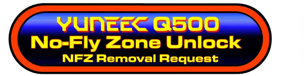 Q500 No-Fly Zone Unlock Service